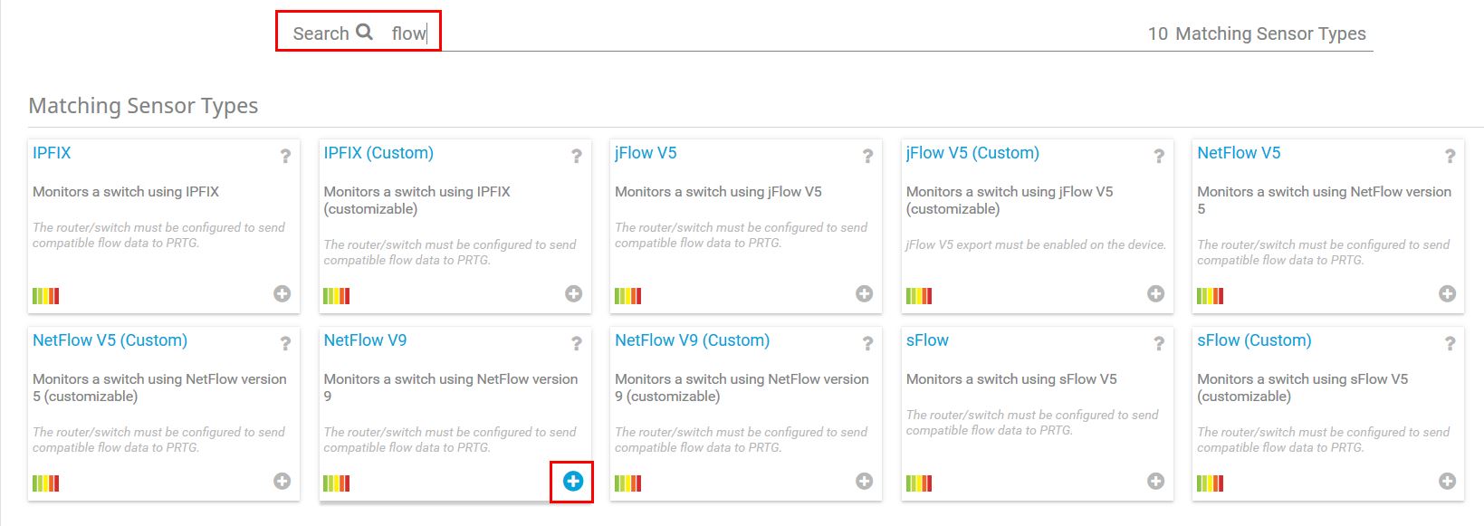 Add Netflow sensor
